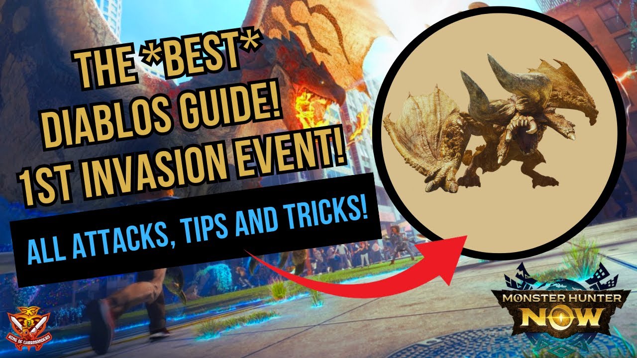 Monster Hunter Now Diablos Invasion event: Release Date, Bonuses, and more