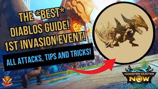 The *BEST* DIABLOS EVENT GUIDE! All Attacks, Tips and Tricks! l Monster Hunter Now