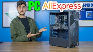 MONTEI UM PC GAMER DE 2200 REAIS COM PEÇAS DO ALIEXPRESS видео