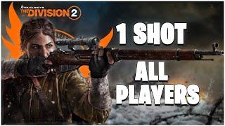 The Division 2 '1 SHOT ALL PLAYERS' 'BEST SNIPER BUILD' 'PVP/CONFLICT' 'SOLO/GROUP' 'MUST HAVE BUILD