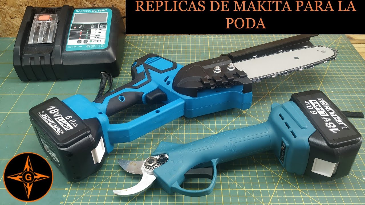 REPLICAS DE MAKITA MOTOSIERRA Y TIJERAS A BATERIA 18V 