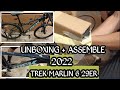 UNBOXING AND ASSEMBLE - 2022 TREK MARLIN 6 29er | TREK MOUNTAIN BIKE 2022