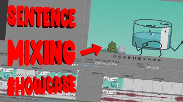 How I do "sentence mixing" in SR