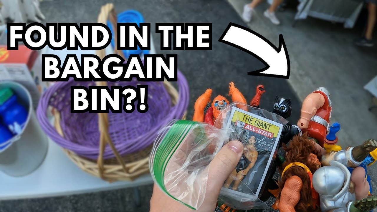 VINTAGE HE-MAN TOYS FOUND AT YARD SALE