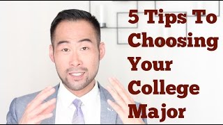 how to choose the perfect college major for you