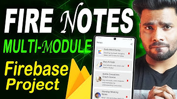 FireNotes Chapter 1: Firebase Auth + Clean Architecture Setup Multi-Module