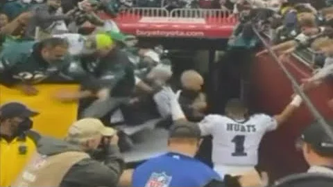 Four Eagles fans sue Washington Commanders after r...