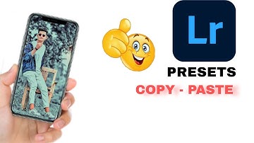 preset copy & paste problem solve || lightroom me copy paste kese kare