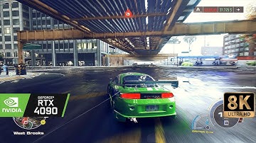 [8K60] Need for Speed Unbound : RTX 4090 DLSS 3 | Beyond all Limits Raytracing Reshade gameplay