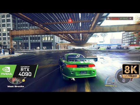 [8K60] Need for Speed Unbound : RTX 4090 DLSS 3 | Beyond all Limits Raytracing Reshade gameplay