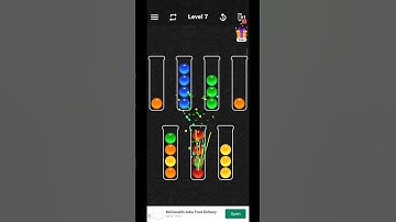 BALL SORT PUZZLE Level 7 #shorts