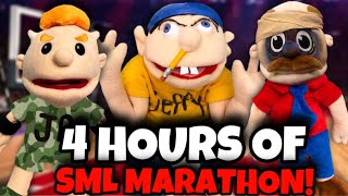 *4 HOURS* OF SML MARATHON! (FUNNIEST JEFFY VIDEOS)
