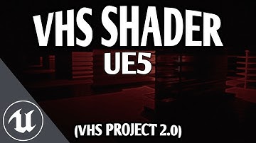 Realistic VHS Shader For UE5, Trailer (VHS Project 2.0)