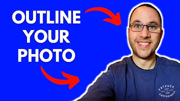 How To Outline A Picture For YouTube Thumbnails (Free!)