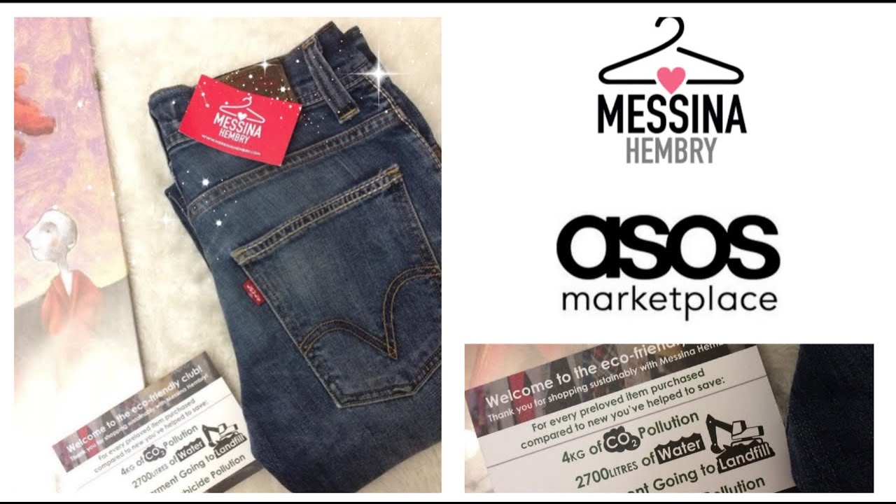 ORDERING A PAIR OF VINTAGE LEVI'S 511 JEANS FROM ASOS MARKETPLACE AT MESSINA  HEMBRY 