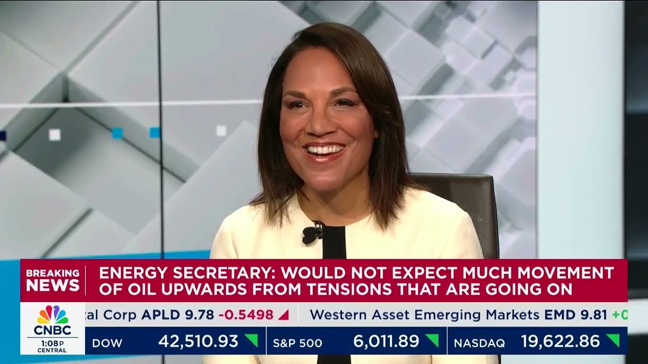 Secretary Wright Joins CNBC's Brian Sullivan - June 23, 2025