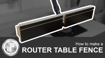 How to build a Router Table Fence | Attached to the Table Saw Fence