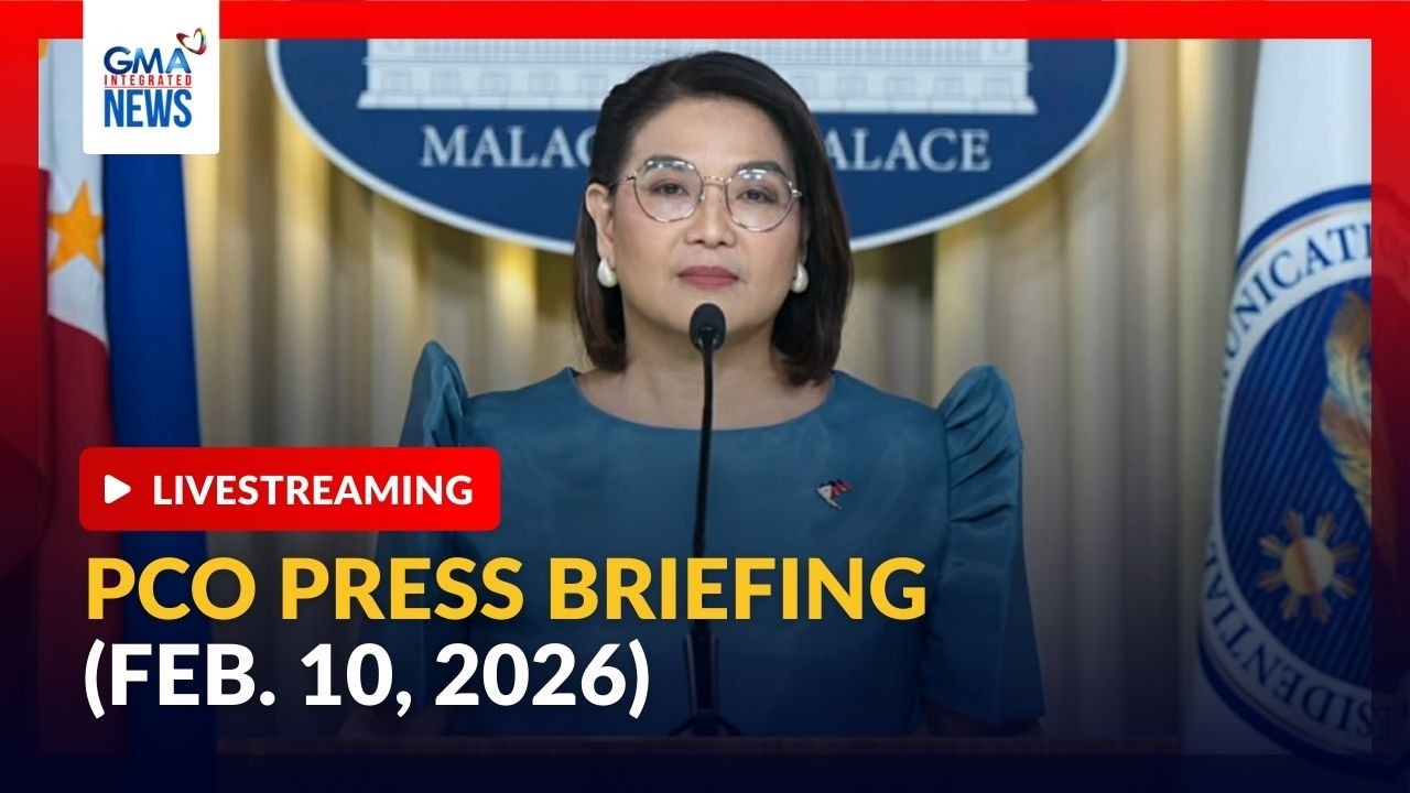 LIVE - PCO press briefing (Feb. 10, 2026) - Replay | GMA Integrated News