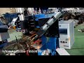 New Style Single Station Fan Grill Automatic Welding Machine + Wire Looping Machine Training