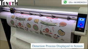 Teneth New type CCD vinyl cutting machine TN48A-CCD