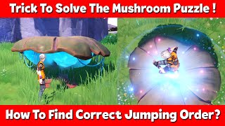 Trick To Solve Mushroom Puzzle (Glowshroom) In Tower Of Fantasy! Jump/Bounce To Get Black Nucleus screenshot 4