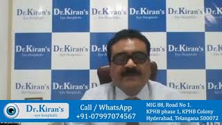 Dr.Kiran Patchava (Dr.Kiran's Eye Hospitals, Kukatpally) Diet Tips for Eye Care Dr.Kiran Patchava (Dr.Kiran's Eye Hospitals, Kukatpally) Diet Tips for Eye Care