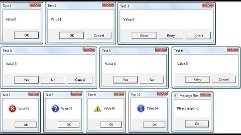 DIFFERENT TYPES OF MESSAGE BOX IN VB.NET | | 2019 | STYLE | TYPES | WINDOWS