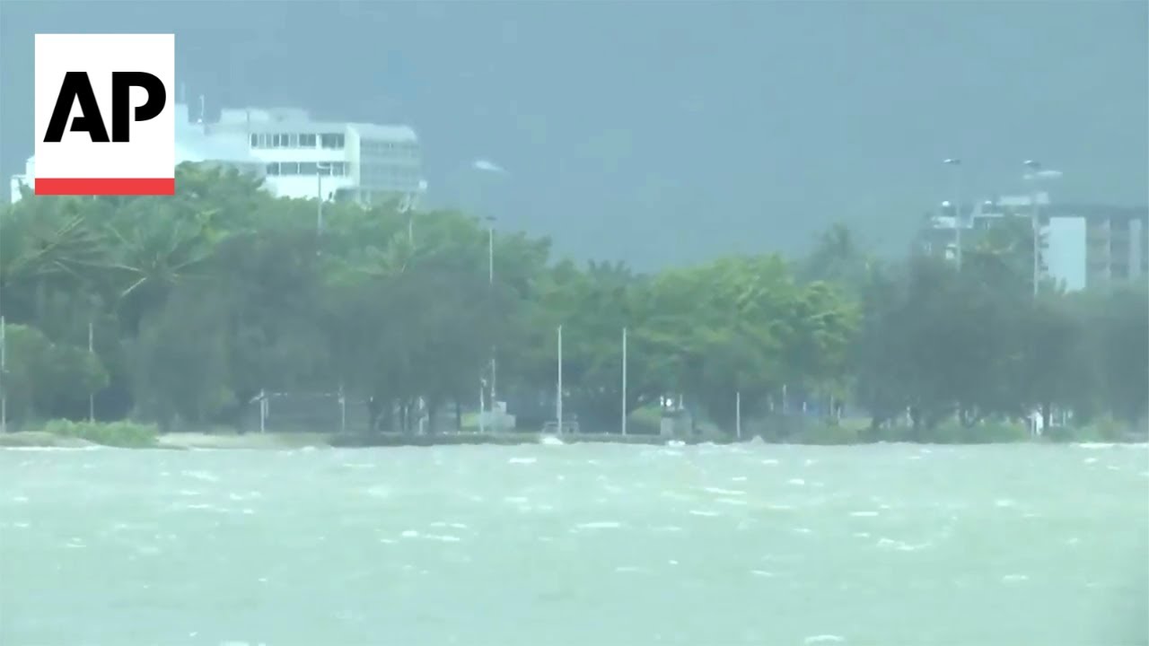 Tropical Cyclone Jasper hits Australia with winds of up to 87 mph