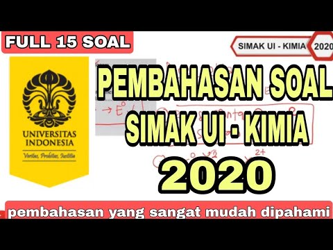 Pembahasan Soal Simak Ui Kimia 2020 Youtube