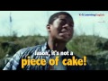 English  the movies piece of cake