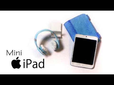Polymer Clay Tablet/ipad Inspired Tutorial + Dock, Case & Headphones