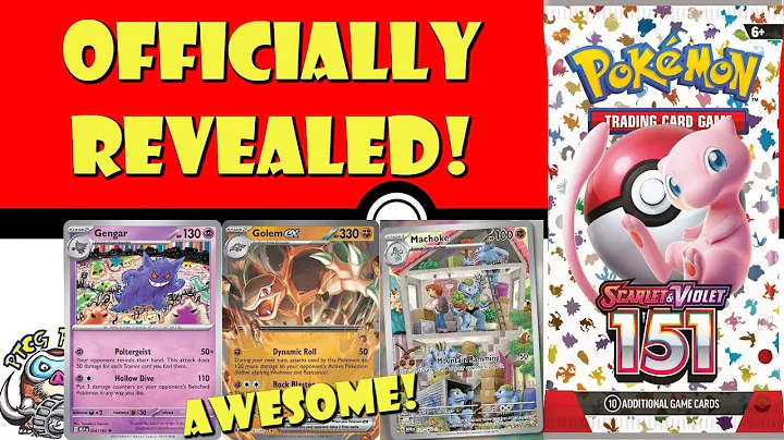 Big Pokémon Scarlet & Violet 151 Update! Stunning exs & Secret Rare Officially Revealed! (TCG News)