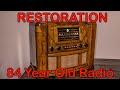 1939 antique radio restoration westinghouse 785 receiver