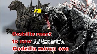 Godzilla reacts to new sh monsterarts short stopmotion