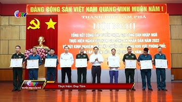 Tổng kết công tác tuyển quân và diễn tập chiến đấu phòng thủ năm 2022
