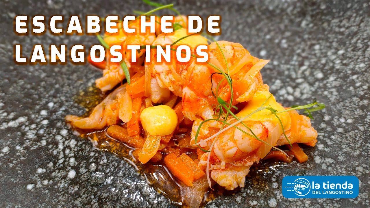Receta de Escabeche de Langostinos