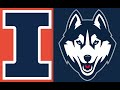 Illinois vs UConn MBB 11.28.25: LIVE play by play &amp; reaction🏀