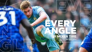 EVERY ANGLE OF KEVIN DE BRUYNE'S GOAL v CHELSEA!