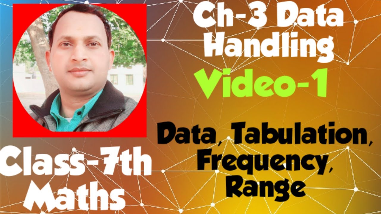7th Maths:Ch-3(Data Handling) 1( Introduction ) - YouTube