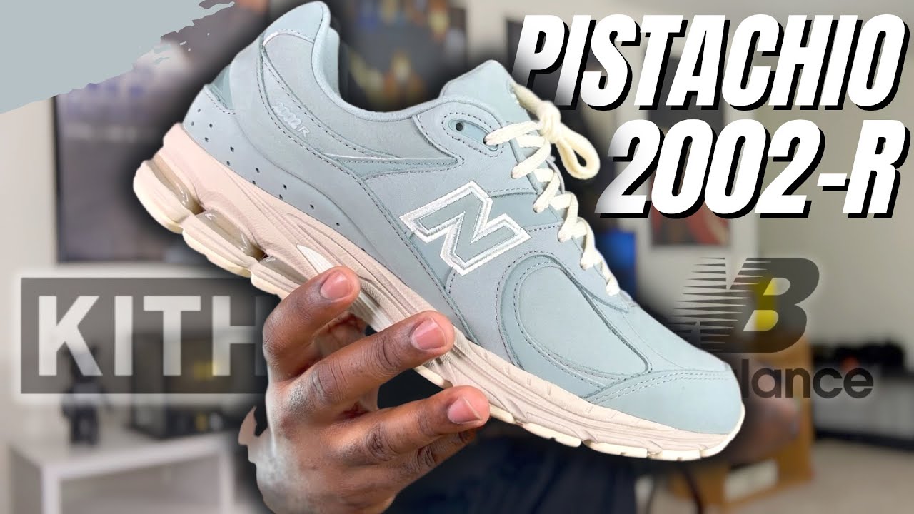 THE KITH x NEW BALANCE 2002R 'PISTACHIO'! FULL REVIEW + ON FOOT IN HD.