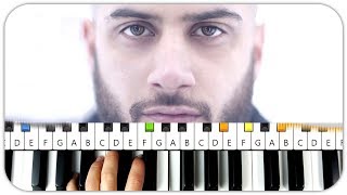 Reynmen - Derdim Olsun Instrumental Piano Tutorial Beat + MIDI