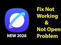 How To Fix Samsung Browser App Not Working | Samsung Browser Not Open Problem | PSA 24