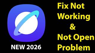 How To Fix Samsung Browser App Not Working | Samsung Browser Not Open Problem | PSA 24