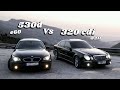 (e60) BMW 530d VS (w211) MERCEDES E320 CDI ( 0-200km/h )