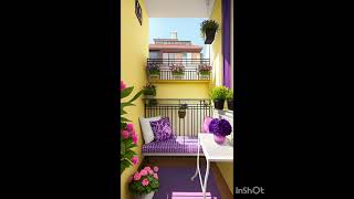 Balcony decorations idea#homedecor #harshitasingh