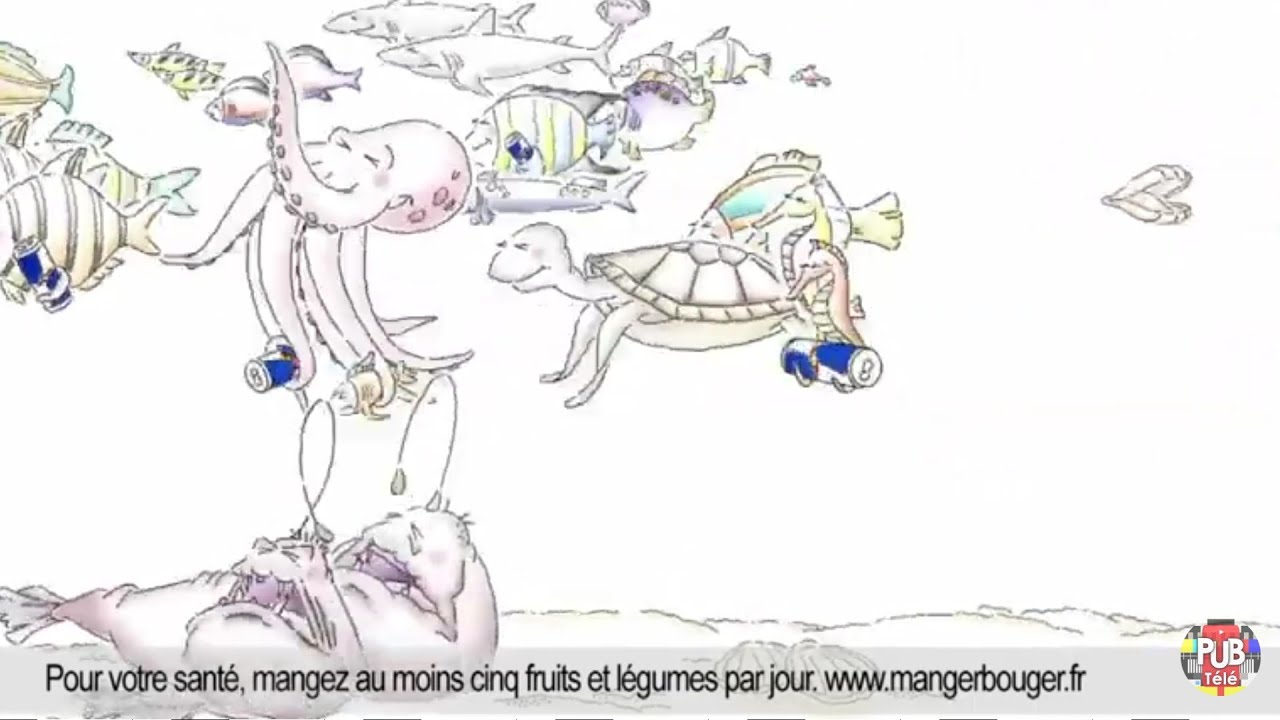Red Bull - poissons 