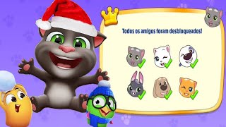 My Talking Tom Friends Christmas update Vip Monthly subscription activated Gameplay Android ios