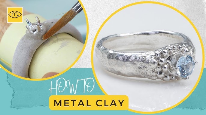 Silver workshops  Art clay silver, Silver metal clay, Clay jewelry diy