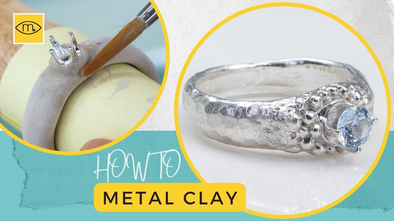 How To Metal Clay: DIY Silber Ring Tutorial - YouTube