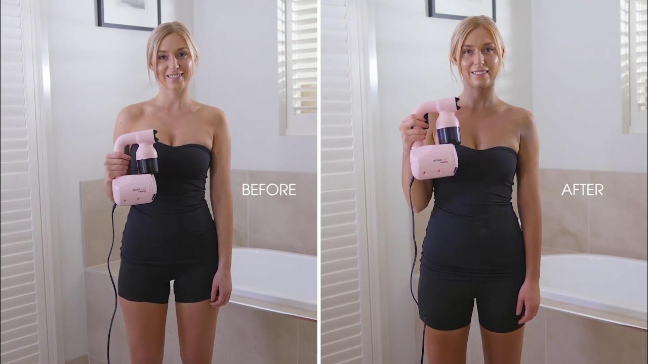 How to use the Bronze Babe Home Spray Tan Kit YouTube